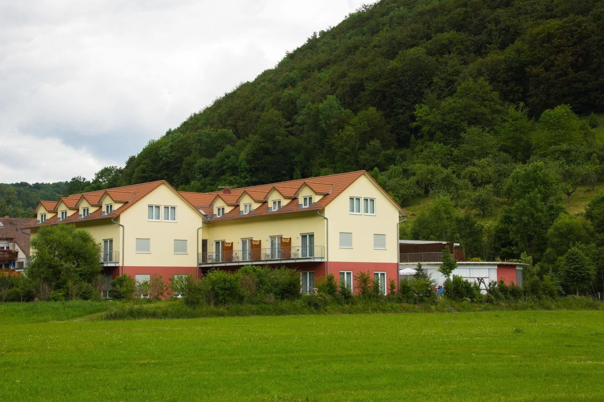 Hotel Restaurant Talblick Bad Ditzenbach Exterior foto